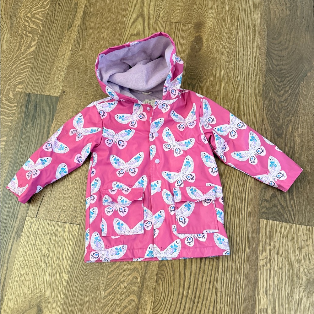 Hatley Lavender and Pink Children's Raincoat